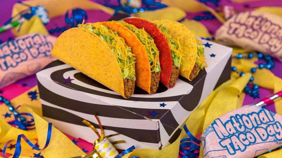 Taco Bell celebrates National Taco Day with 4 tacos for 4